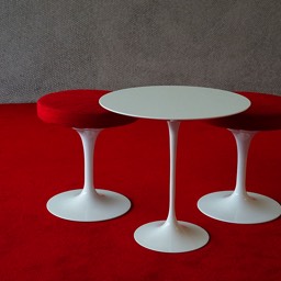 Stools and tulip table by Eero Saarinen by Dana Lance for Danajohn Photography © danajohn302
