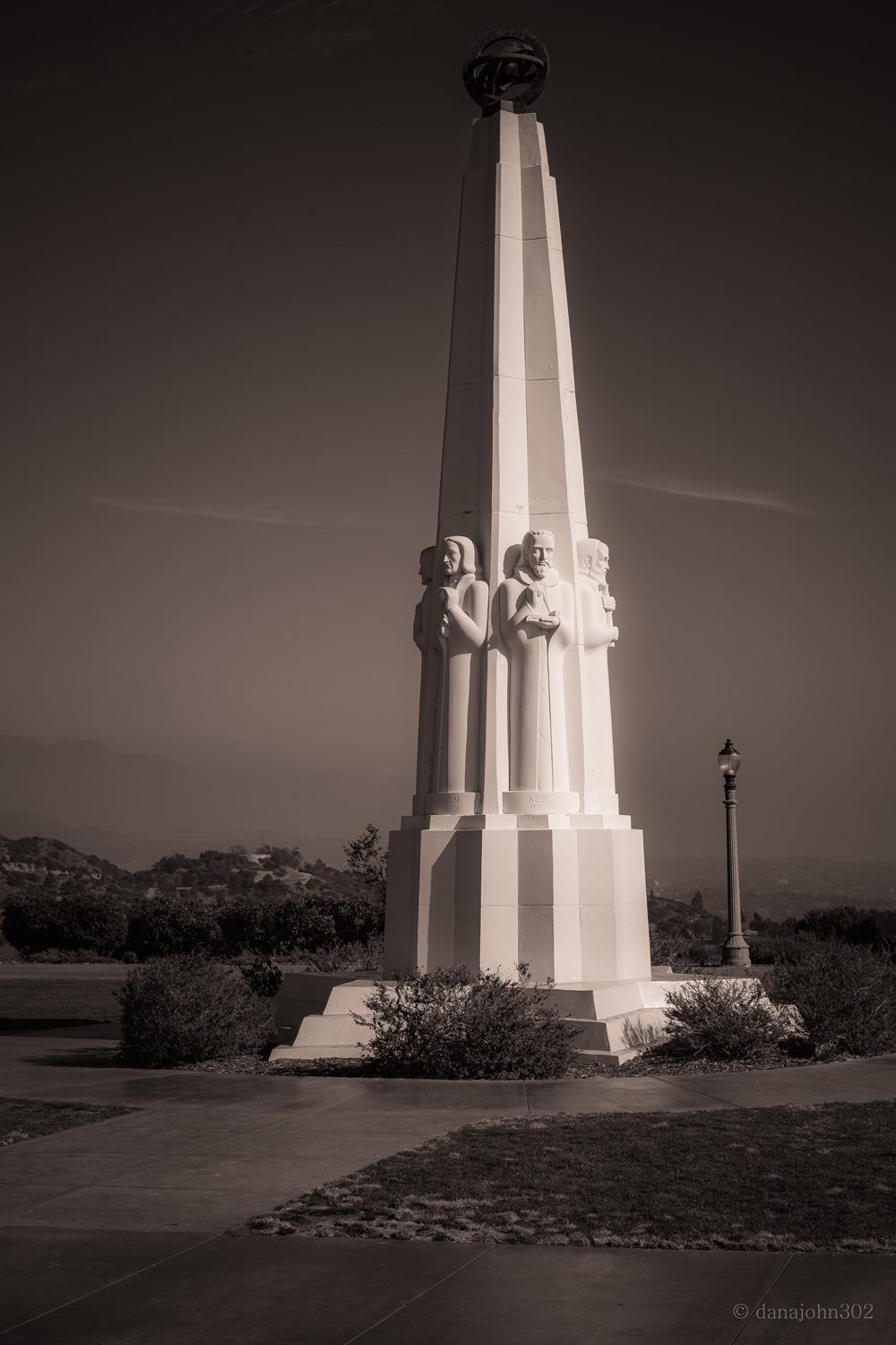 Griffith Park Astronomers Monument by Archibald Garner.