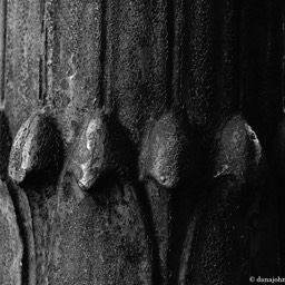 Architectural detail of a lamp post outdside Bullocks Wilshire by Dana Lance for Danajohn Photography © danajohn302