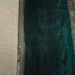 Peering down at the La River from the Junipero Serra Bridge on East Caesar Chavez Boulevard by Dana Lance for Danajohn Photography © danajohn302